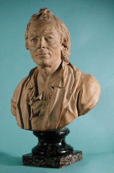 Busta Christopha Willibalda Glucka (1714-87) (sádra) od Francois Martin