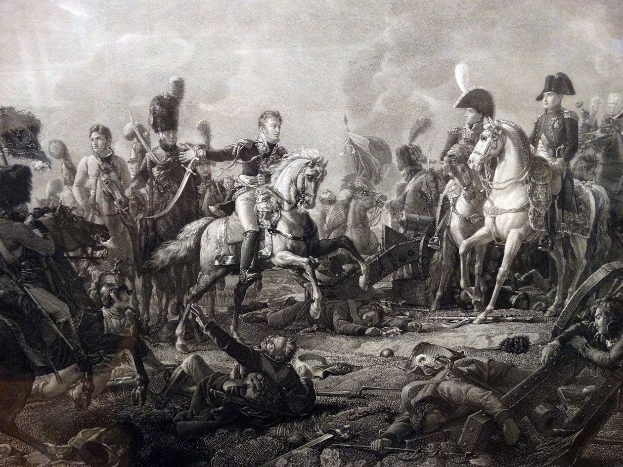 Bitva u Slavkova od Francois Pascal Simon (after) Gerard