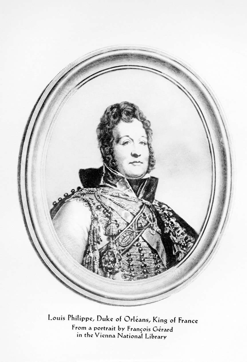 francouzský král Ludvík Filip od Francois Pascal Simon (after) Gerard