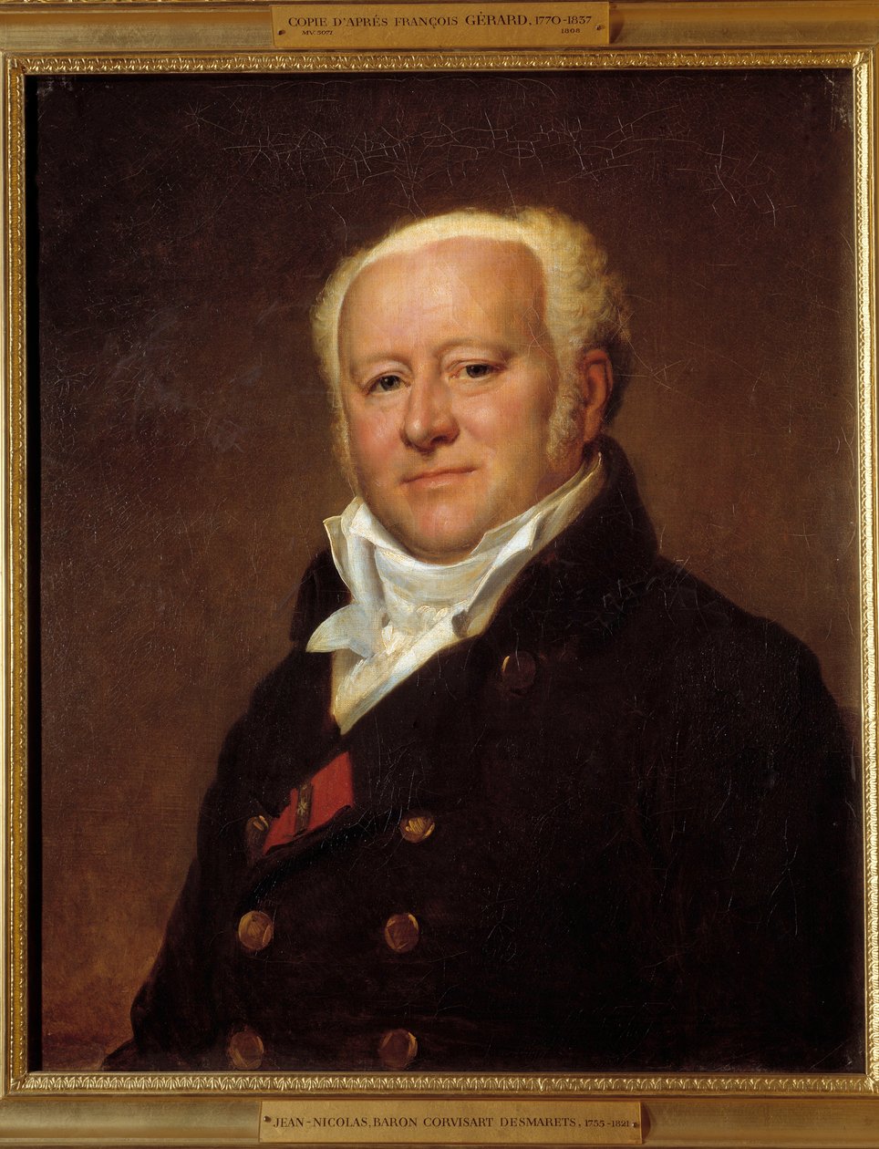 Portrét barona Jeana Nicolase Corvisart-Desmaretz (Corvisart Desmaretz od Baron François Pascal Simon Gérard