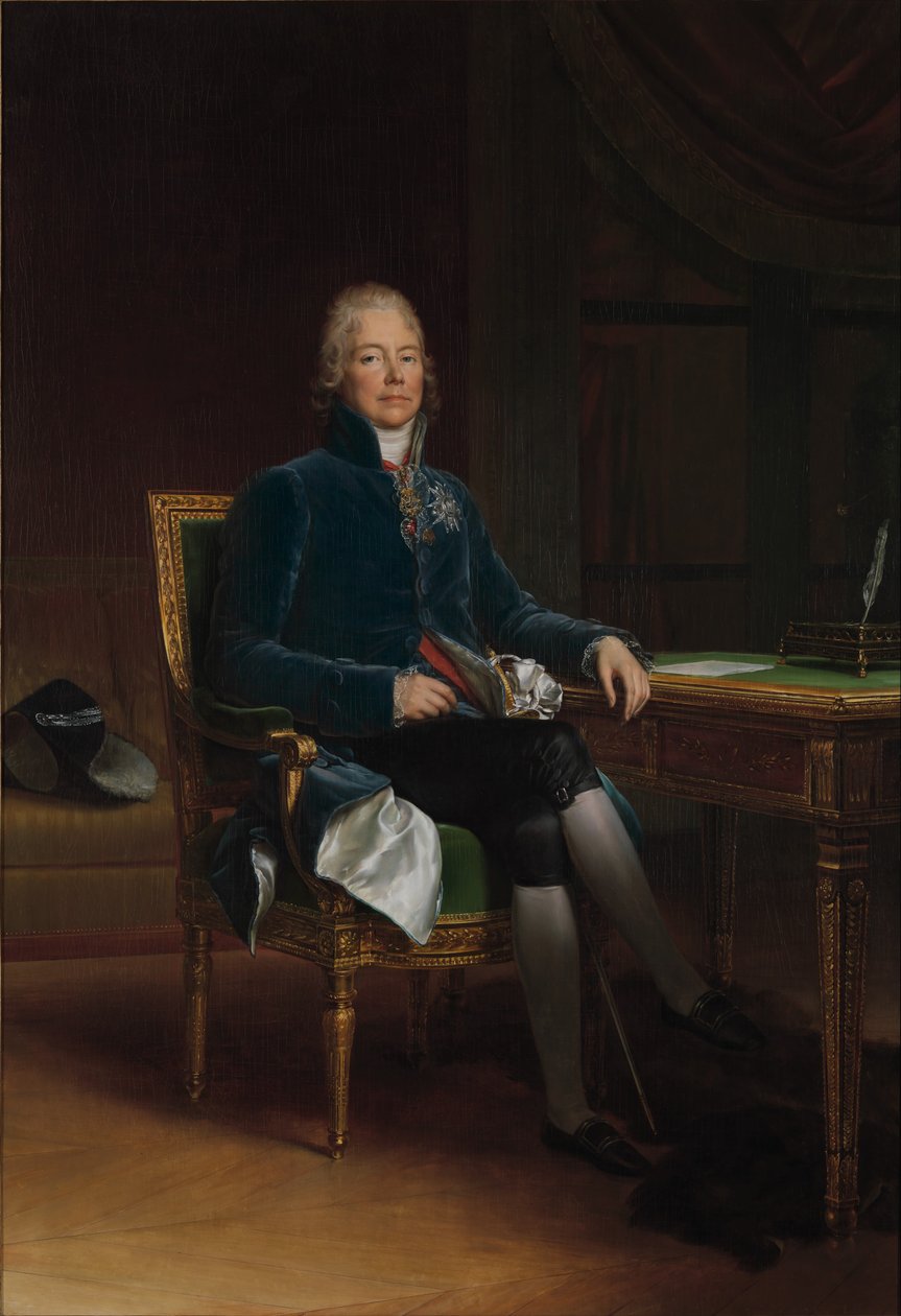 Portrét Charles-Maurice de Talleyrand-Perigord od Baron François Pascal Simon Gérard