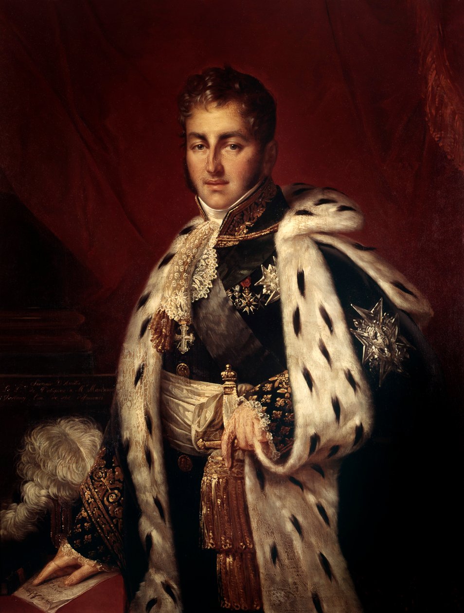 Portrét Julese de Polignac od Baron François Pascal Simon Gérard