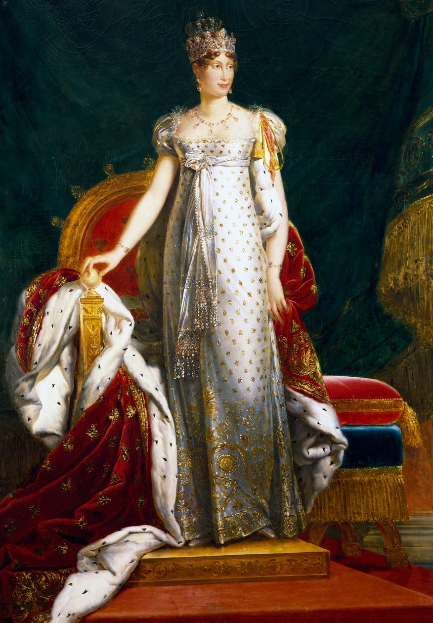 Portrét Marie Louise, císařovny Francie, od barona Francoise Gerarda, malba od Baron François Pascal Simon Gérard