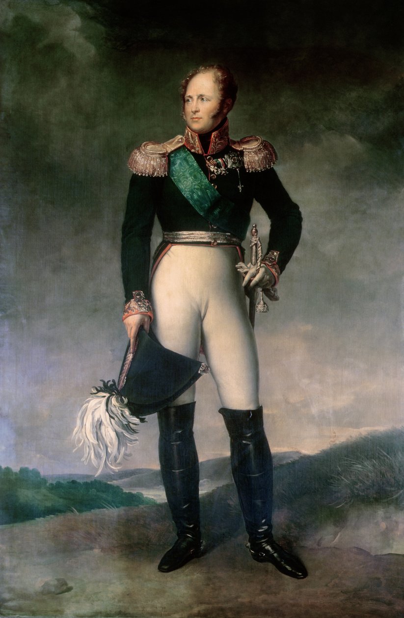 Alexandr I. z Ruska od Francois Pascal Simon Gerard