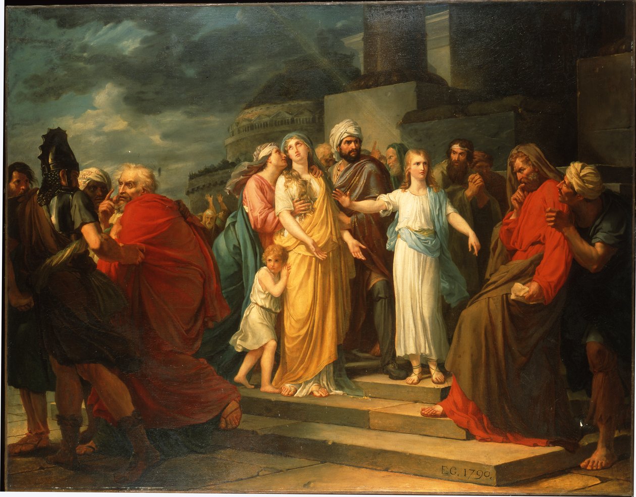 Daniel dokazuje Susanninu nevinu od Francois Pascal Simon Gerard