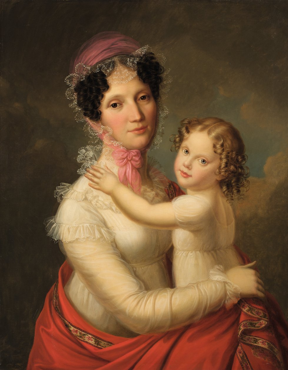 Eleonora Mayer, Freifrau zu Gravenegg s dcerou Isabellou od Francois Pascal Simon Gerard