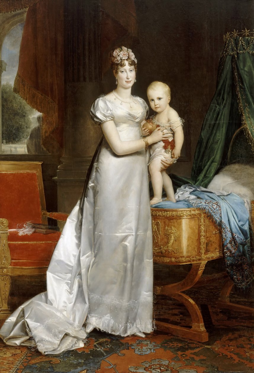 Císařovna Marie-Louise s římským králem od Francois Pascal Simon Gerard