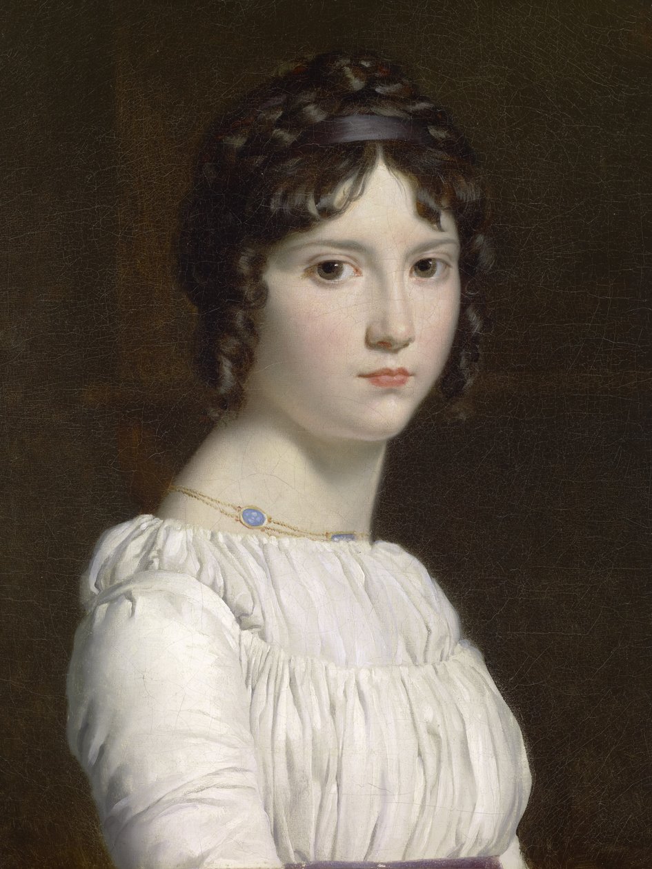 Portrét Alexandrine Émilie Brongniart, 1795 od Francois Pascal Simon Gerard