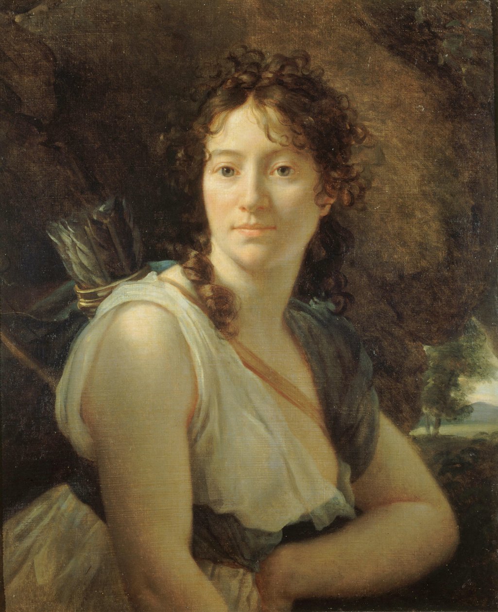 Portrét Catherine Josephine Duchesne 1777-1835, počátek 19. století. od Francois Pascal Simon Gerard