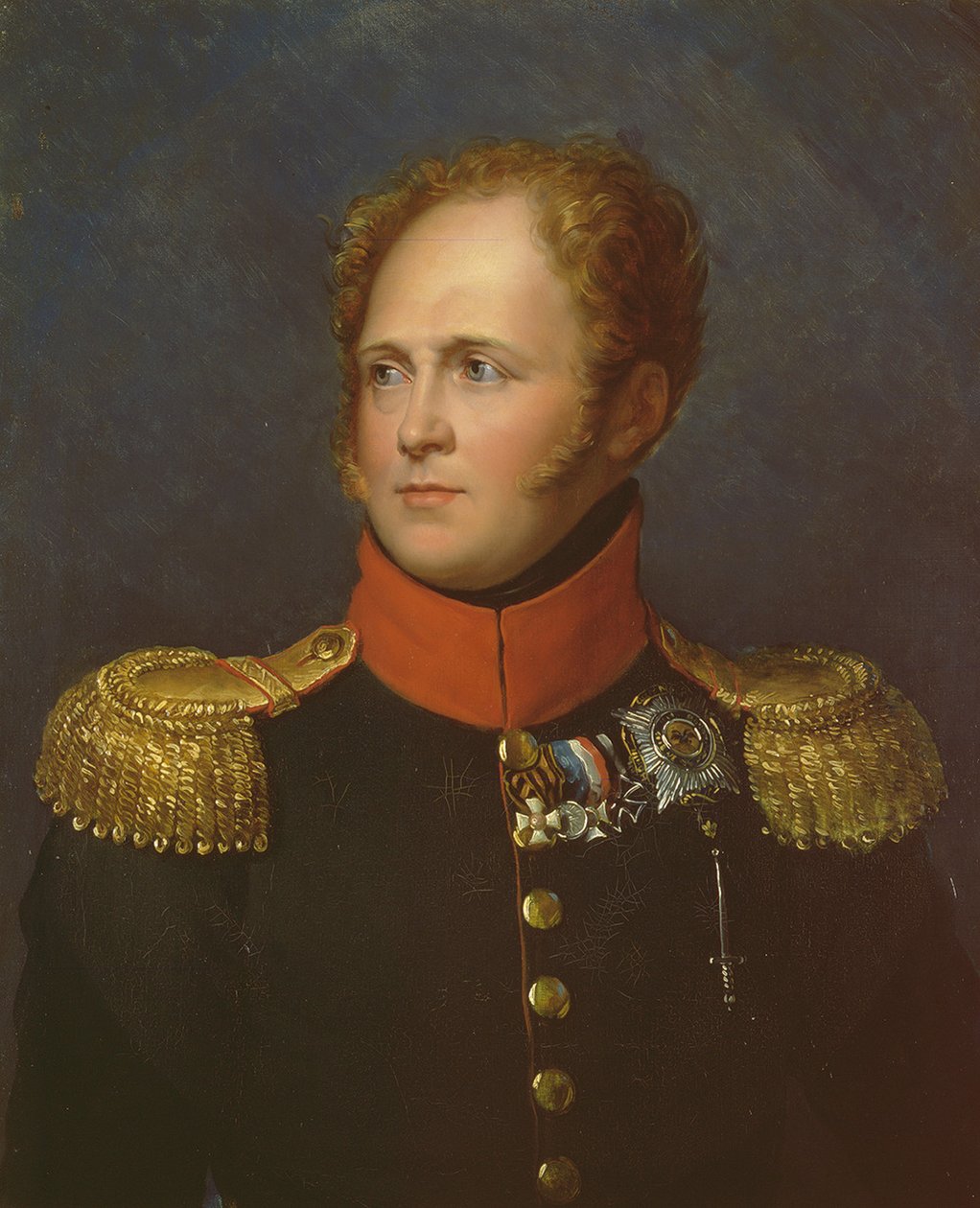 Portrét císaře Alexandra I. 1777-1825, cca 1814 od Francois Pascal Simon Gerard