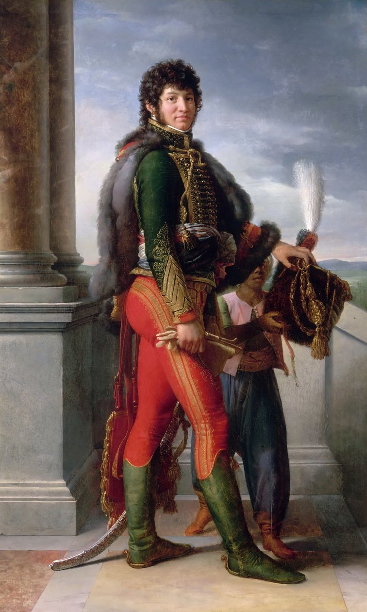 Portrét Joachima Murata 1767-1815 od Francois Pascal Simon Gerard