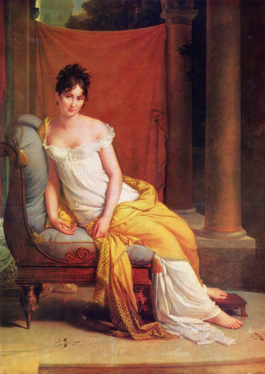 Portrét Julie Récamier