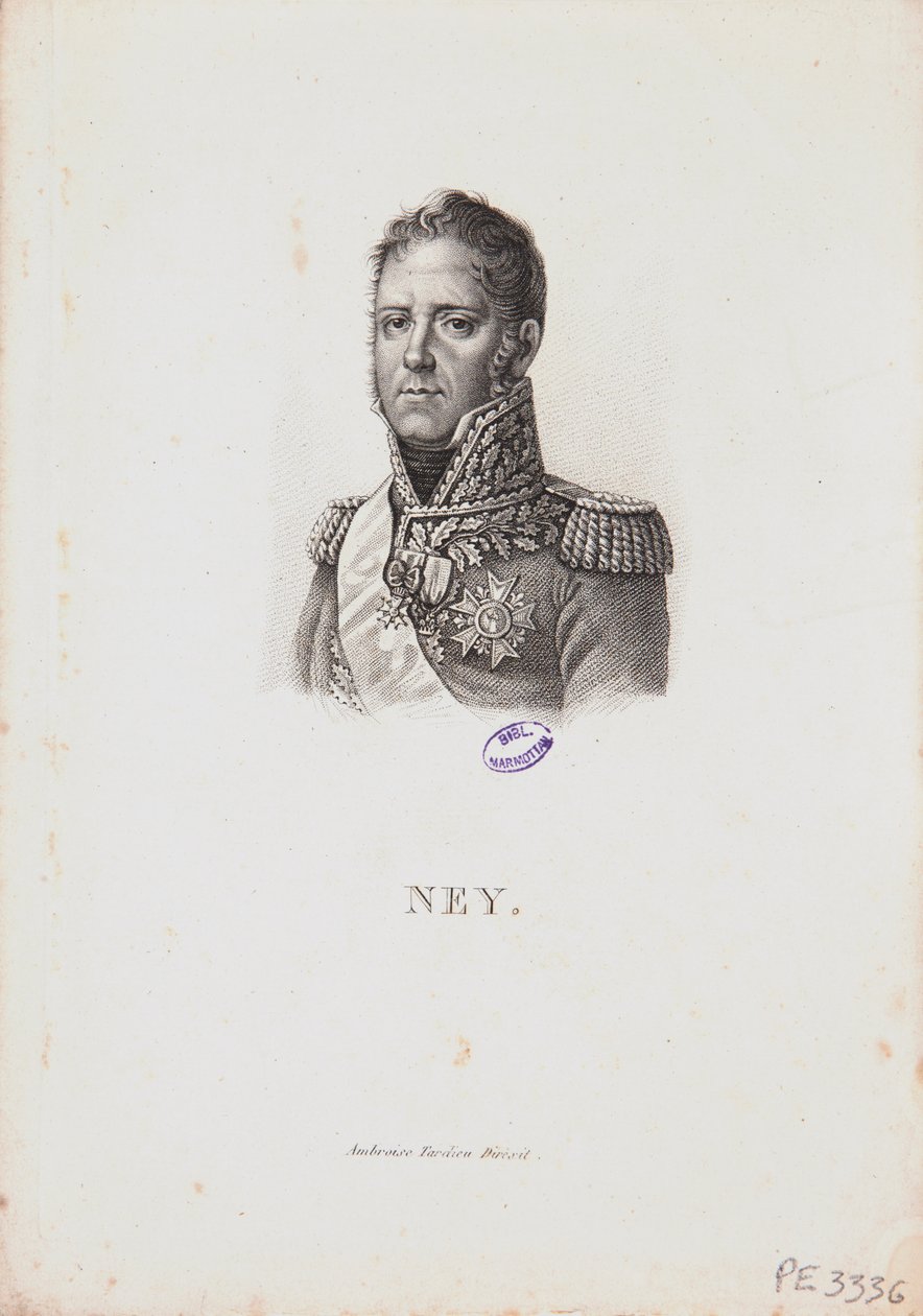 Portrét maršála Michela Neye, 1814 od Francois Pascal Simon Gerard