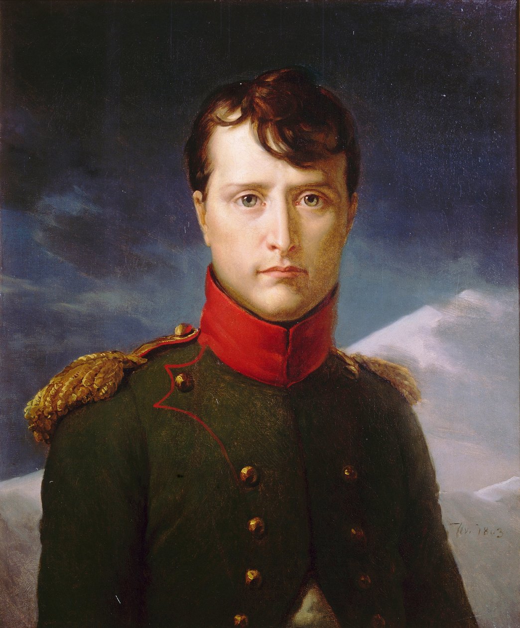 Portrét Napoleona Bonaparta jako prvního konzula, 1803 od Francois Pascal Simon Gerard