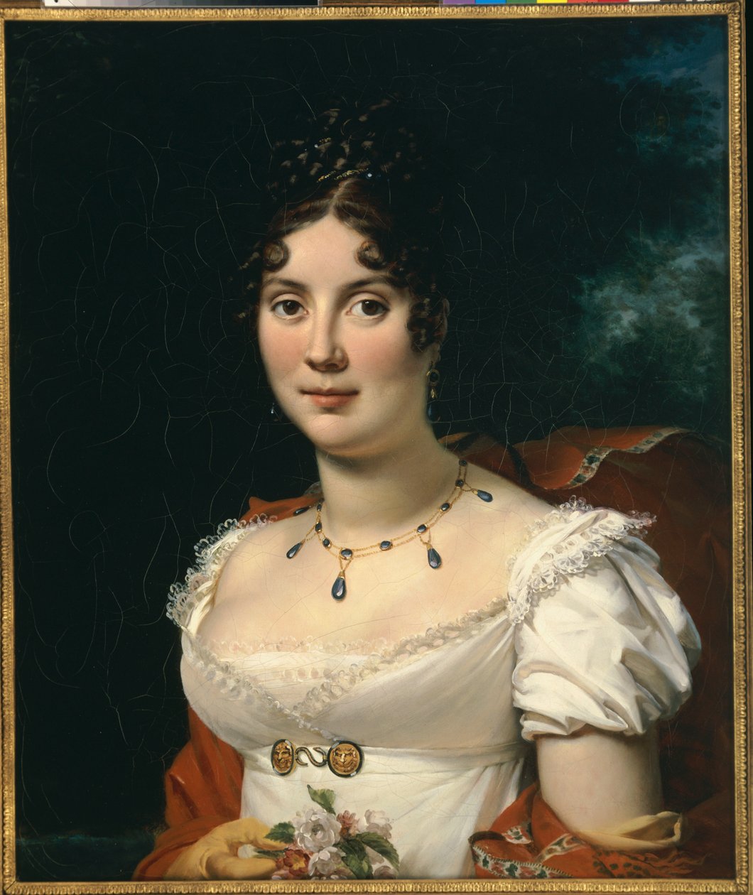 Portrét dámy od Francois Pascal Simon Gerard