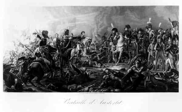 Bitva u Slavkova: Generál Rapp, guvernér Dantzigu (1772-1821) Představení poraženého prince Repnina Napoleonovi v roce 1805 od Francois Pascal Simon after Gerard