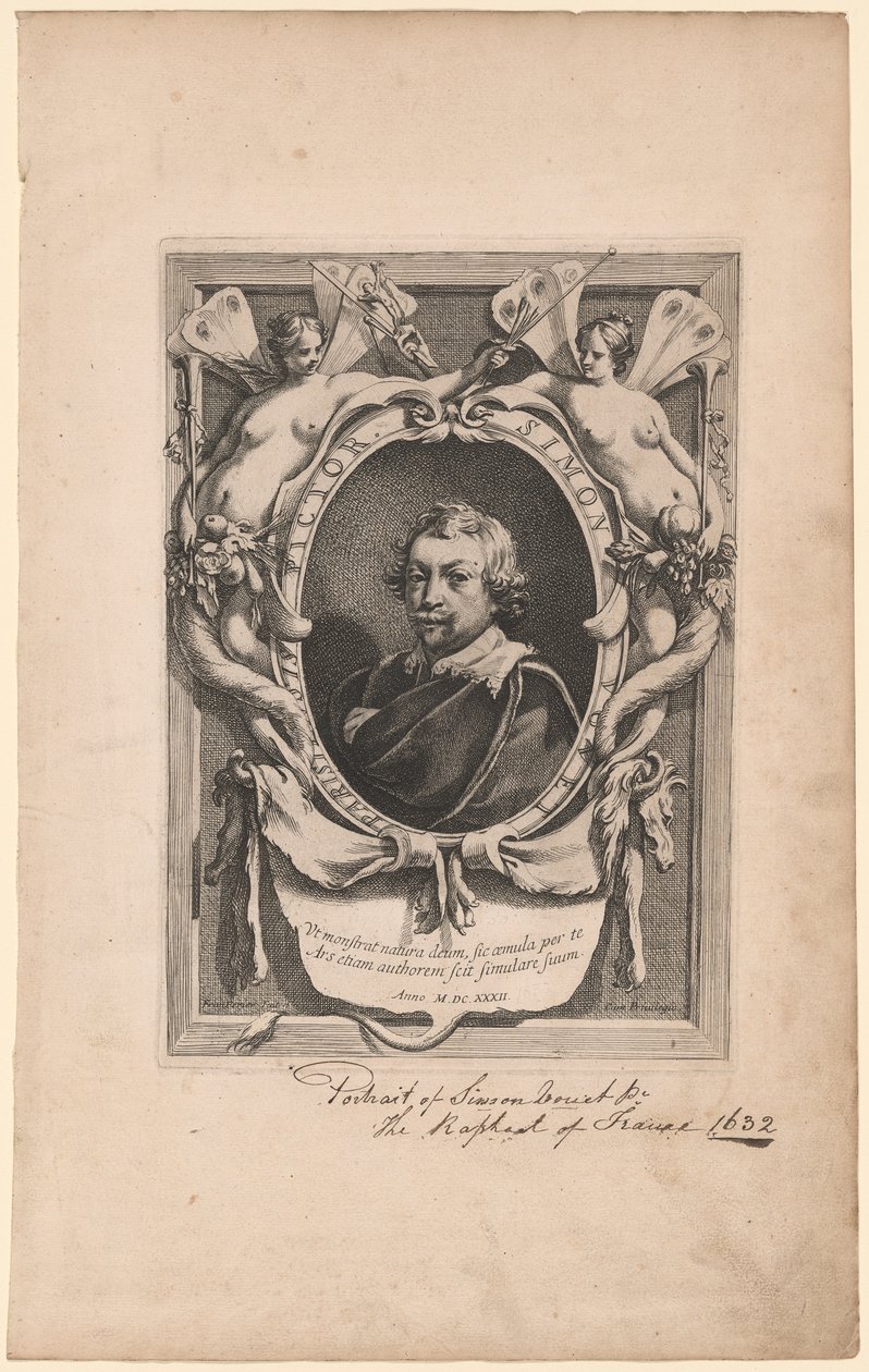 Portrét Simona Voueta od Francois Perrier