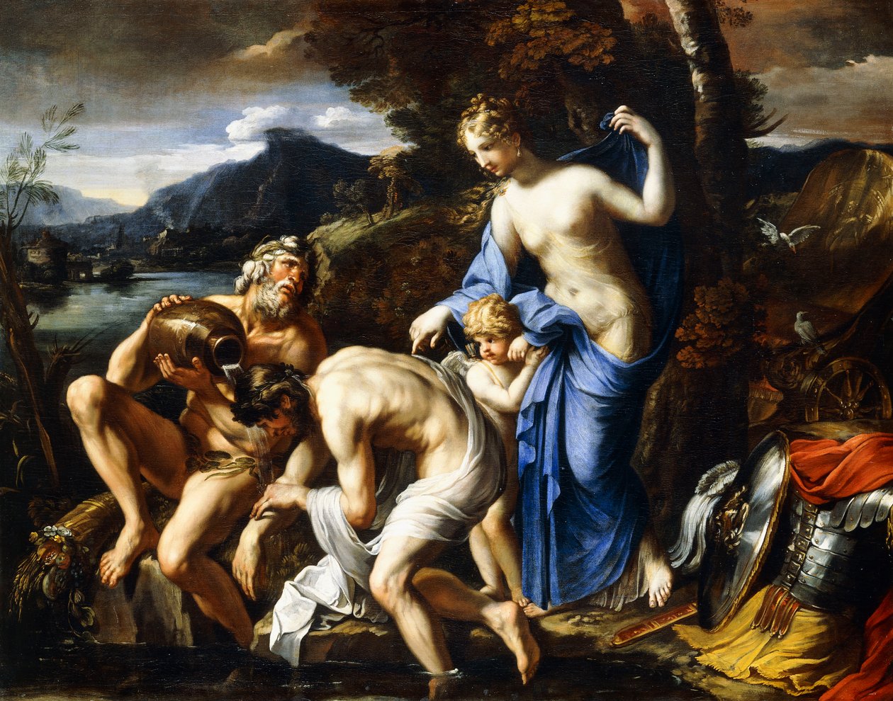 Zbožštění Aenea, 1642-1645 od Francois Perrier