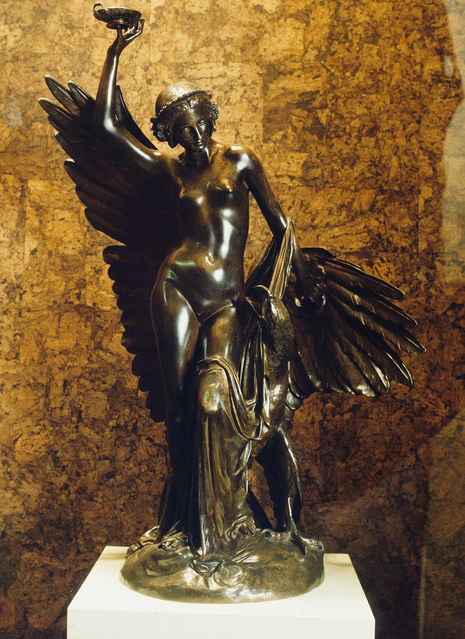 Hebe a orel Jupitera, modelovaný c. 1852 obsazení c. 186080. od Francois Rude