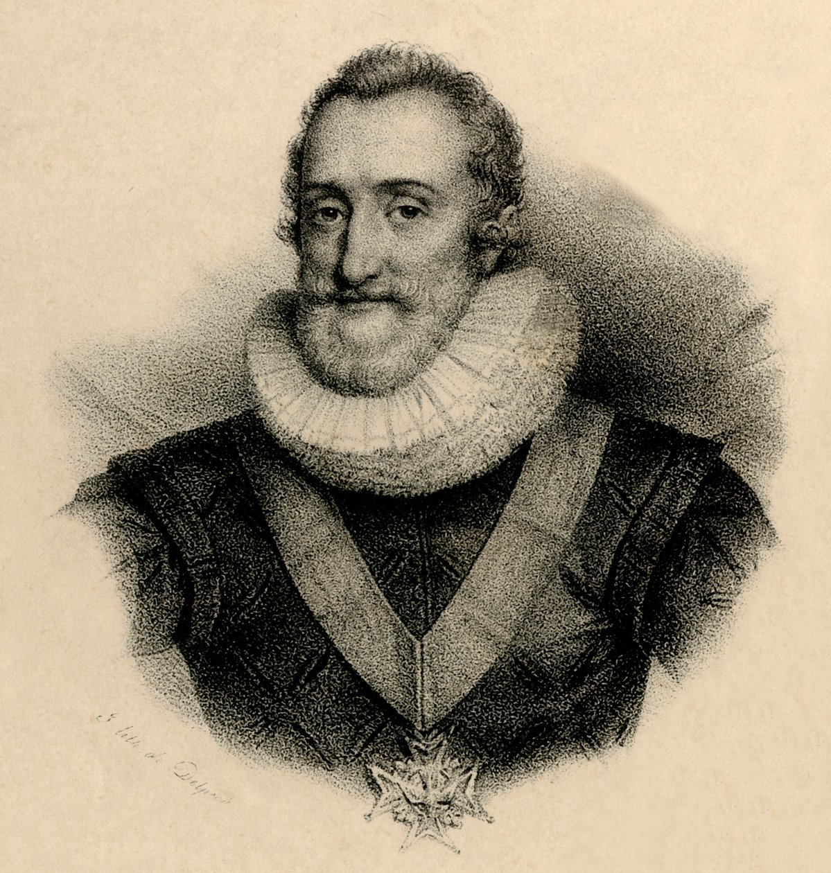 Jindřich IV, 1553-1610, c1830. od Francois Seraphin Delpech
