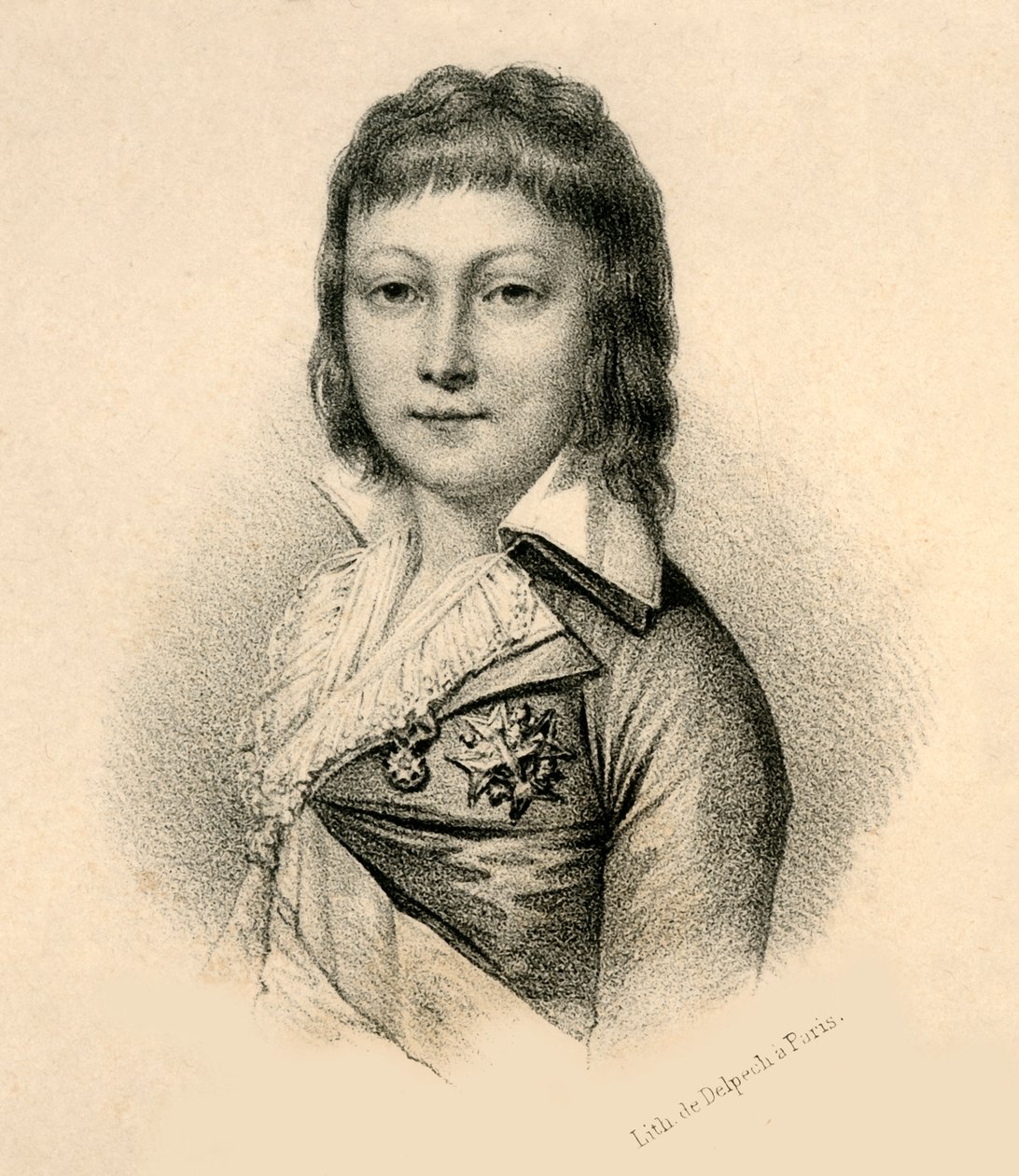Ludvík XVII, 1785-1795, c1830. od Francois Seraphin Delpech