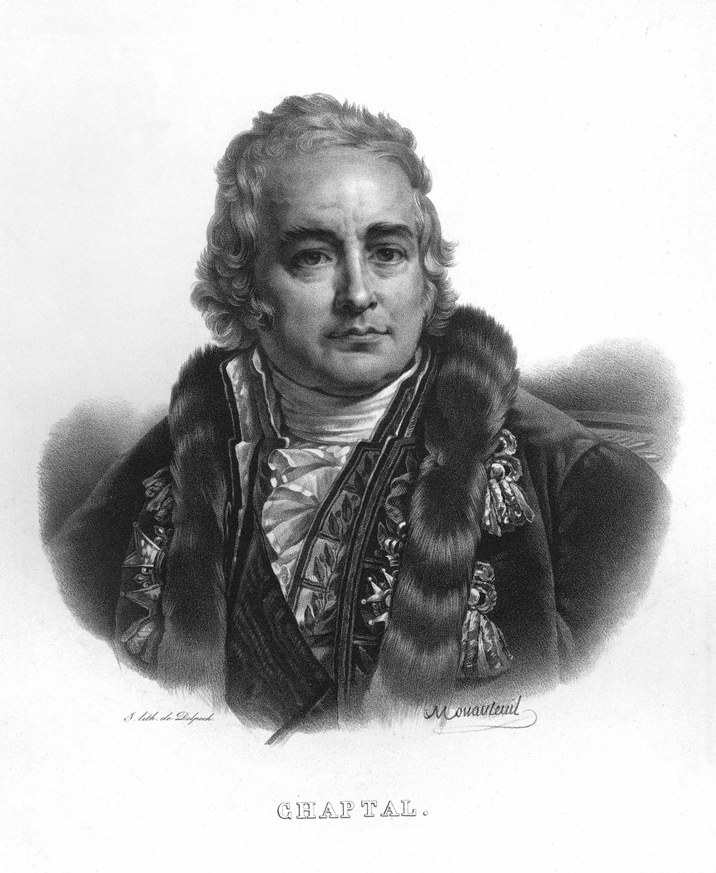 Portrét Jean-Antoine Chaptal od Francois Seraphin Delpech