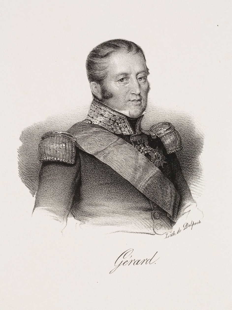 Portrét Étienna Maurice Gérarda od Francois Seraphin Delpech