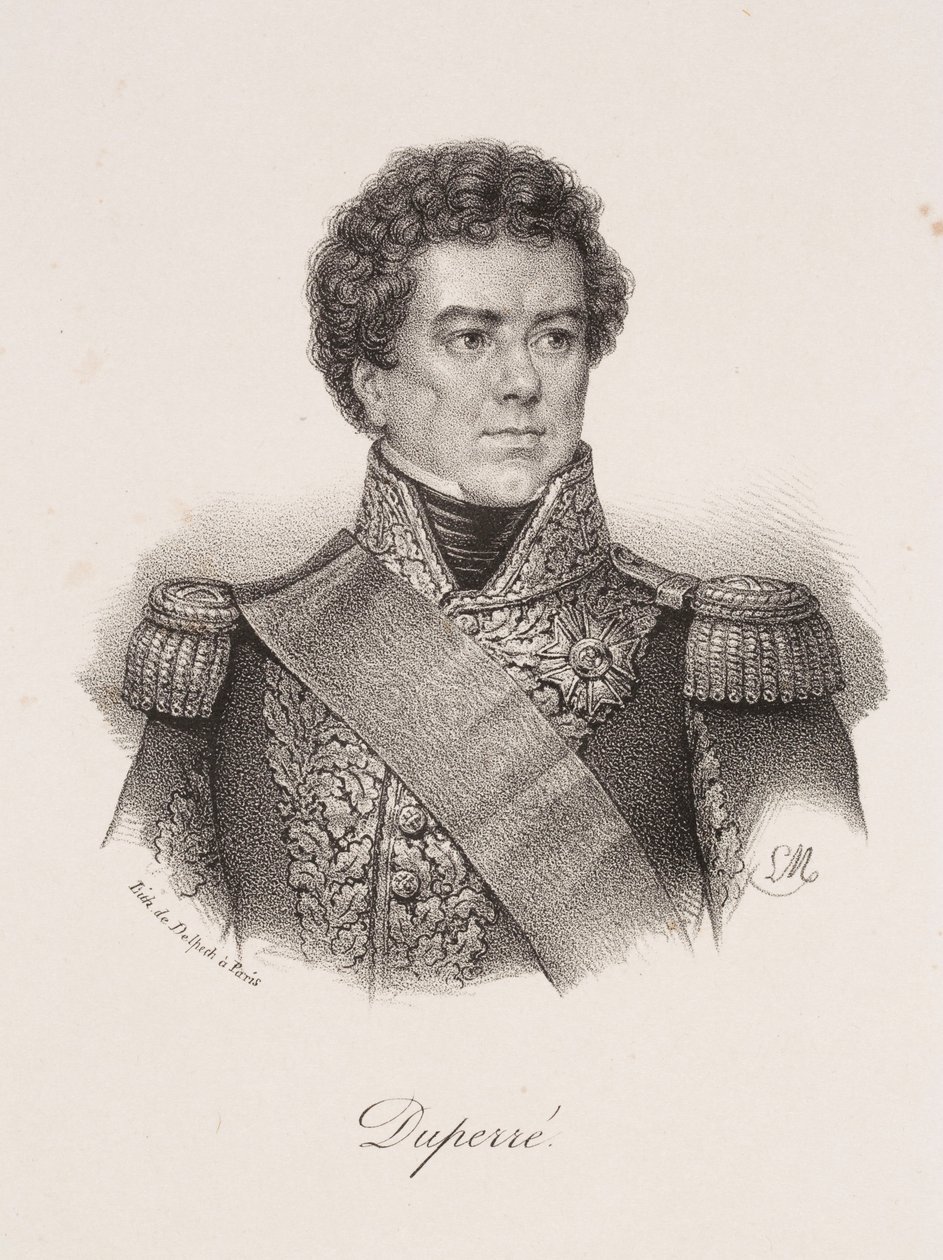 Portrét Guye-Victora Duperréa od Francois Seraphin Delpech