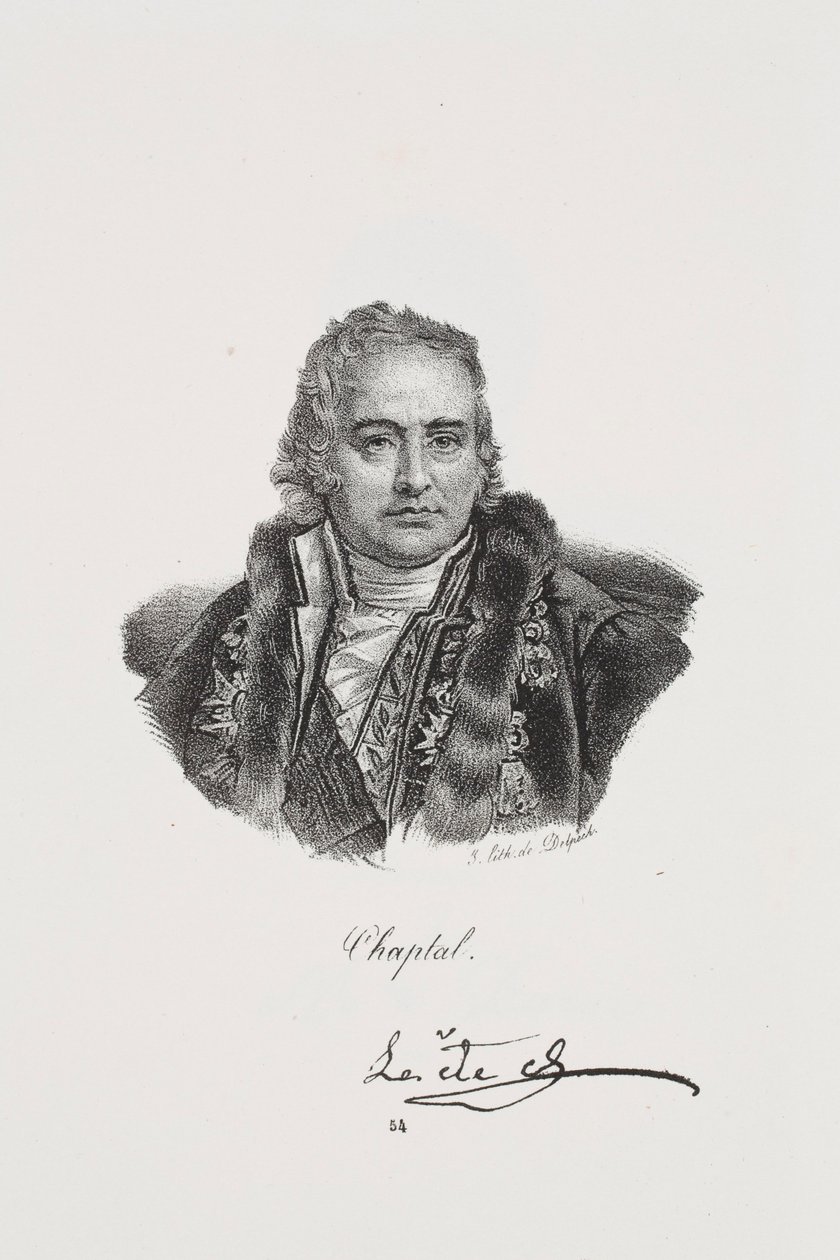 Portrét Jeana Antoina Chaptala od Francois Seraphin Delpech