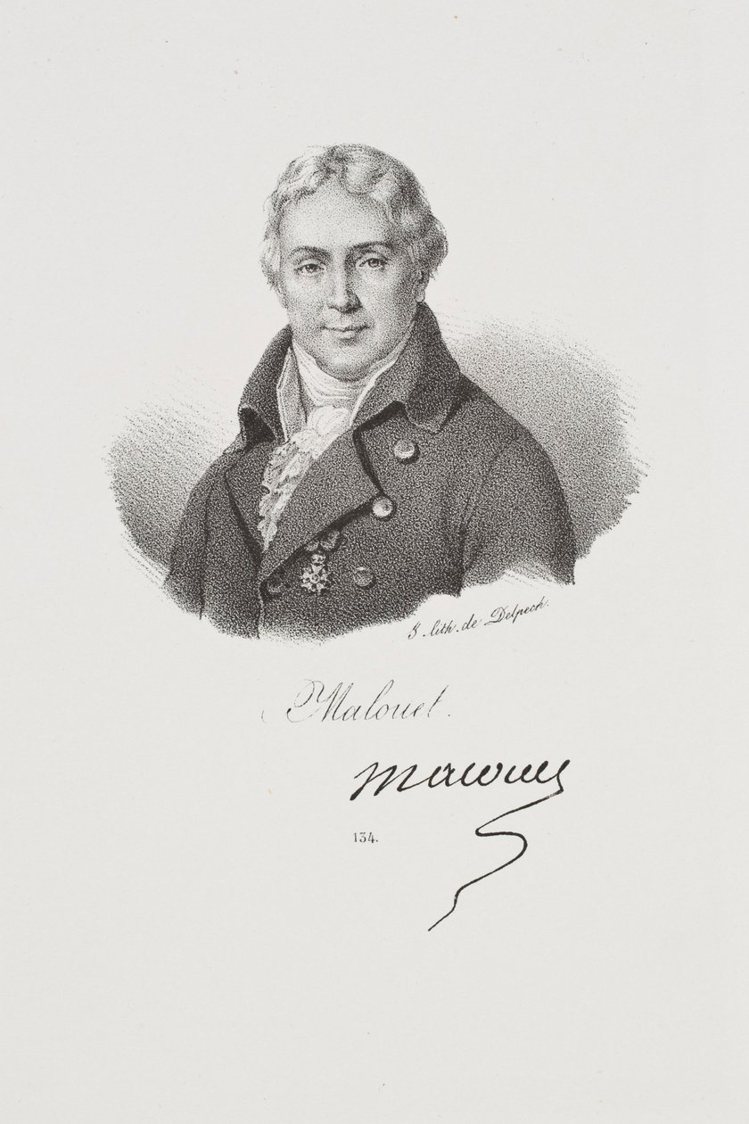 Portrét Pierra-Victora Malouëta od Francois Seraphin Delpech