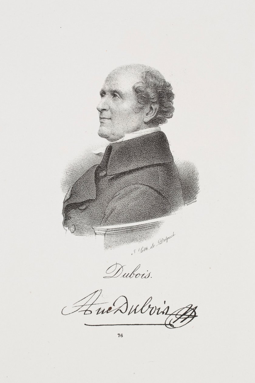Portrét chirurga Antoina Duboise od Francois Seraphin Delpech