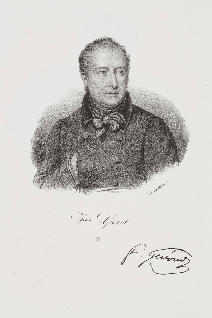Portrét malíře Françoise Gérarda od Francois Seraphin Delpech
