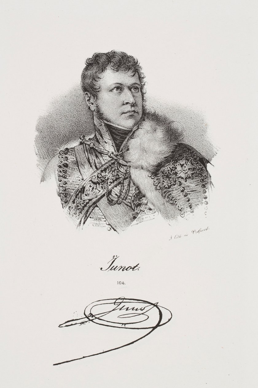 Portrét generála Jean-Andoche Junota od Francois Seraphin Delpech