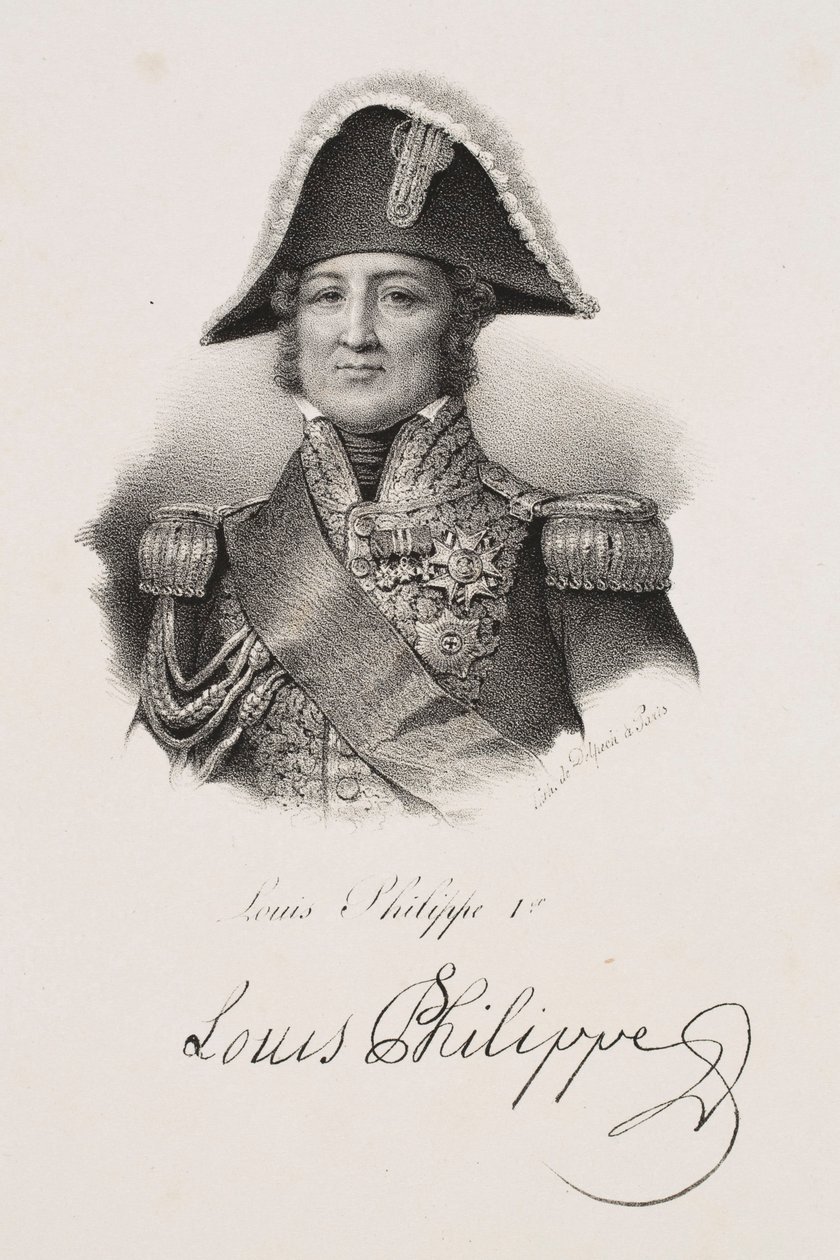 Portrét krále Ludvíka Filipa od Francois Seraphin Delpech