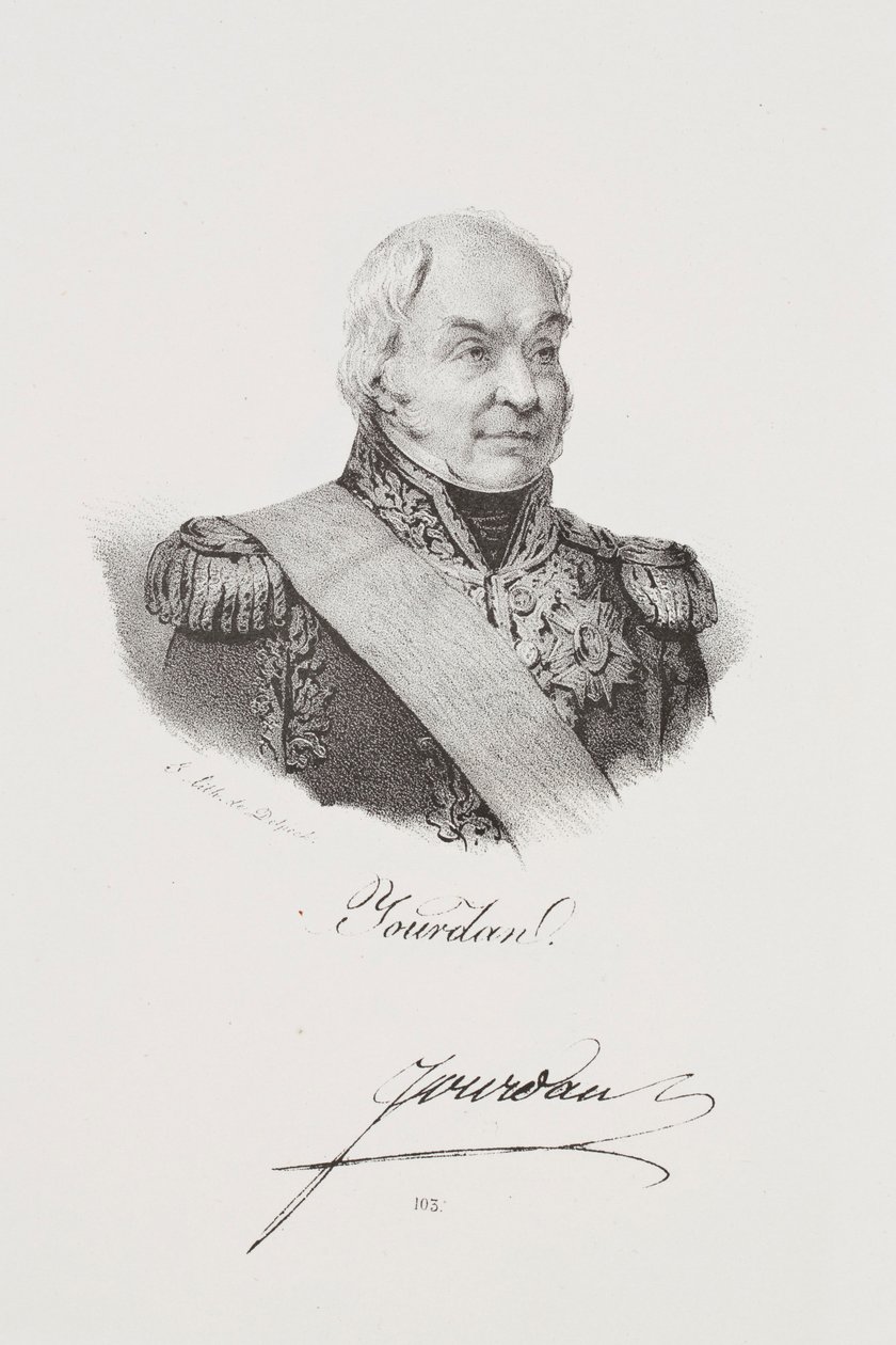 Portrét maršála Jean-Baptiste Jourdana od Francois Seraphin Delpech