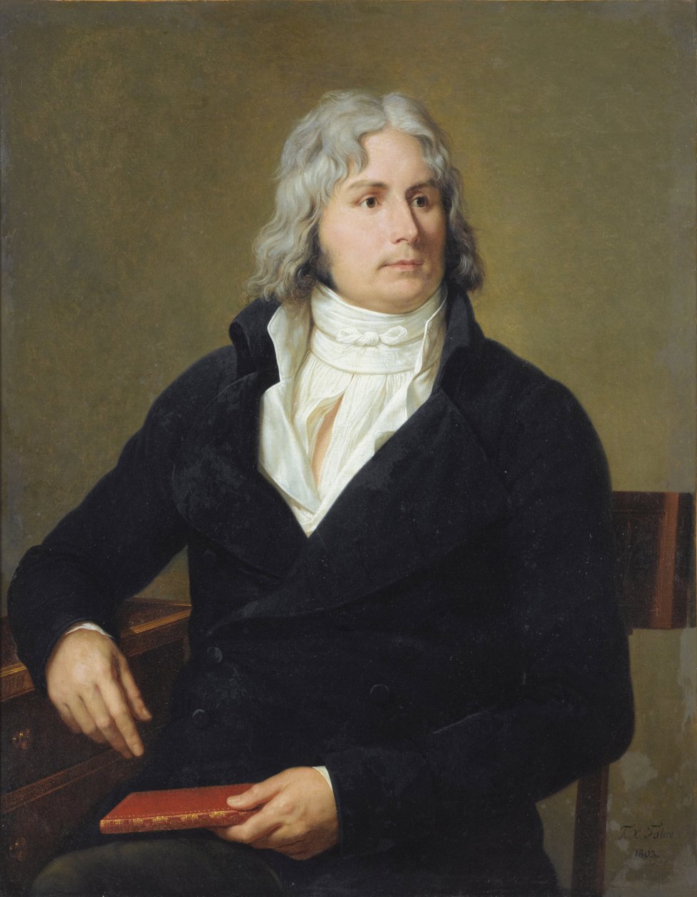 Portrét Louis-Francoise (Louis Francois) Bertin dit Bertin l
