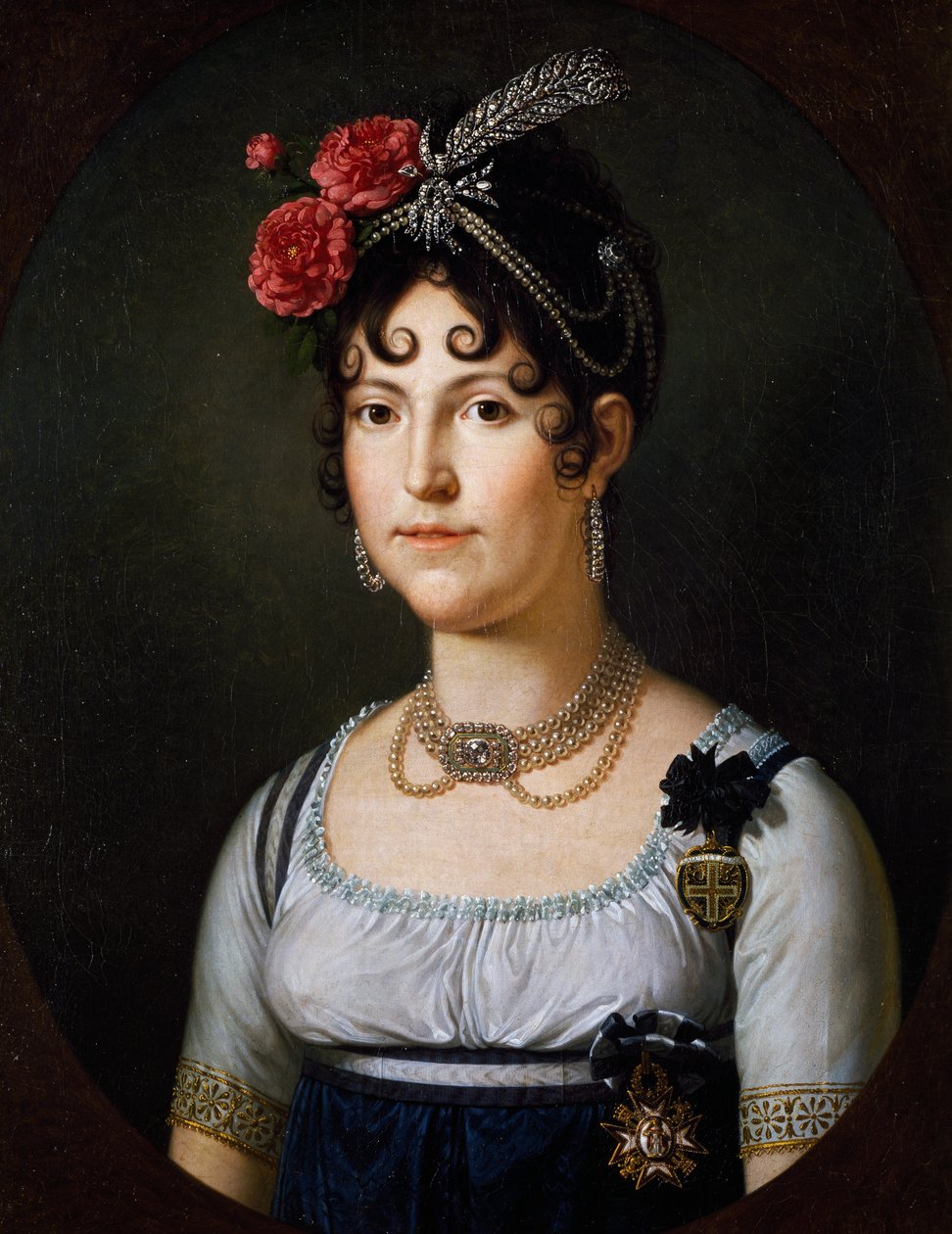 Portrét Marie Louisy, vévodkyně španělské od Francois Xavier Fabre