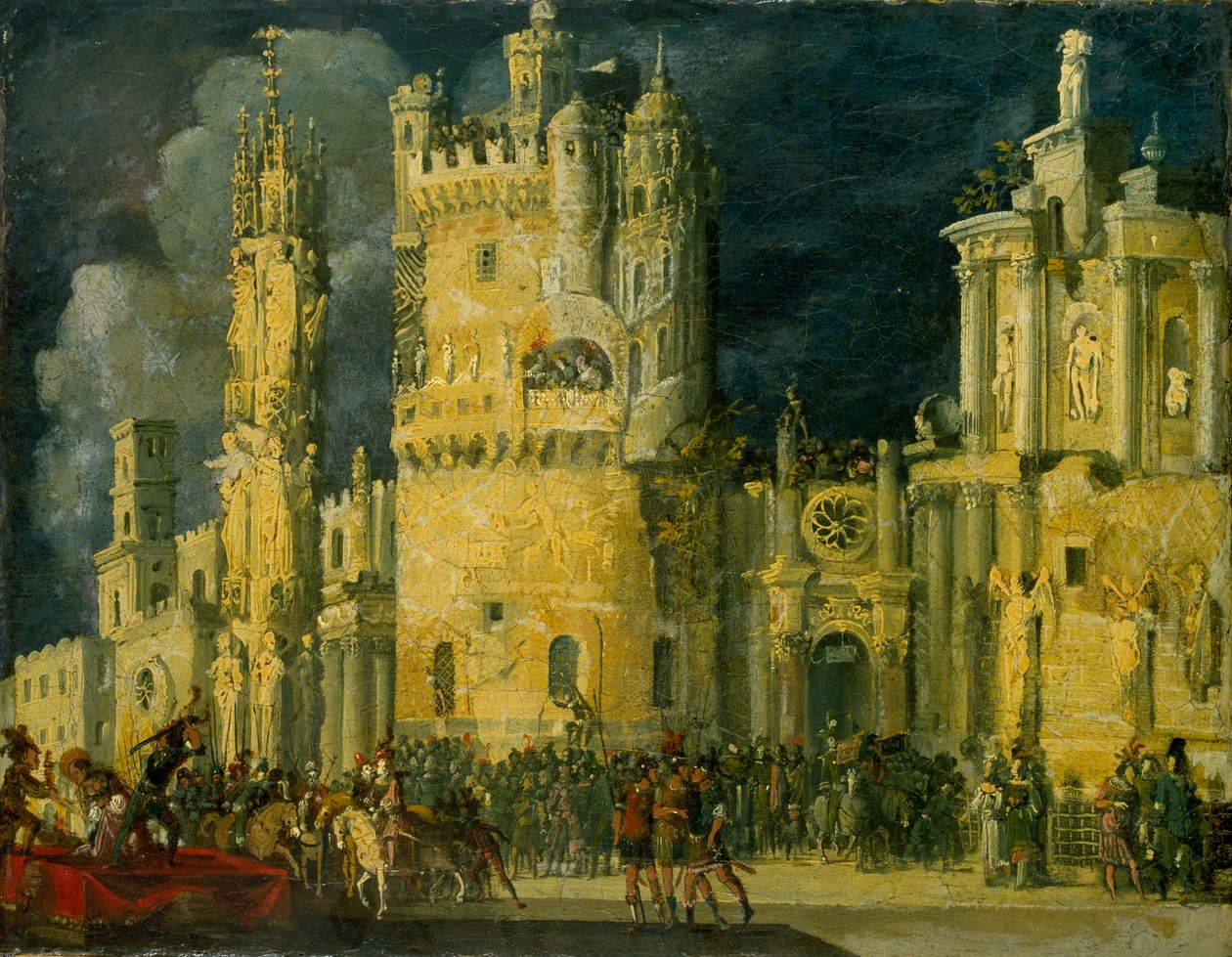 Umučení světice, počátek 17. století od Francois de Nome