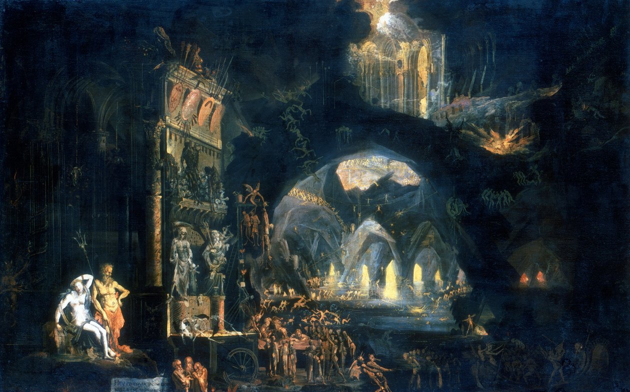 Podsvětí, c1613-c1644 od Francois de Nome