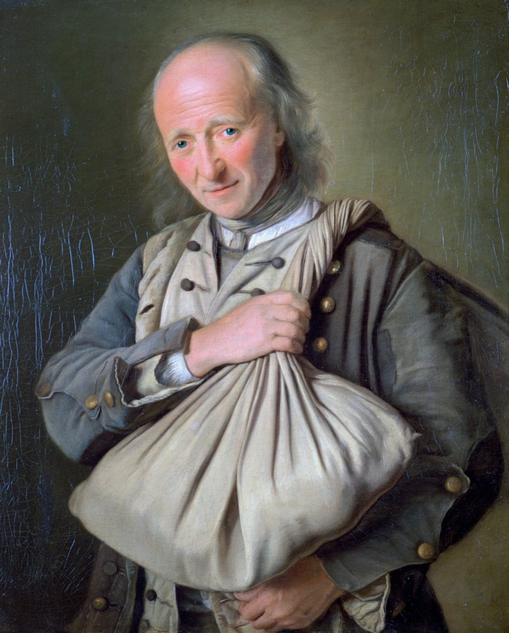 Muž s dvojitým pytlem, c1725-1778 od Francoise Duparc