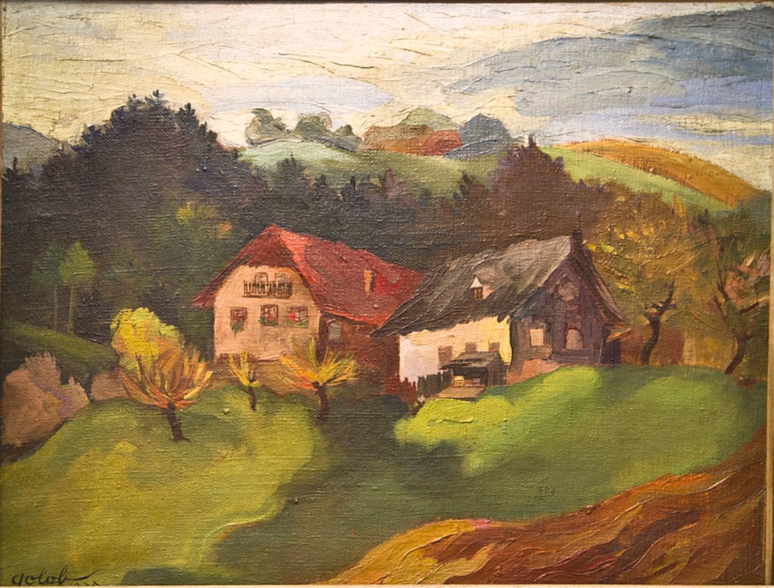 Vesnice Ribnisko od Franjo Golob