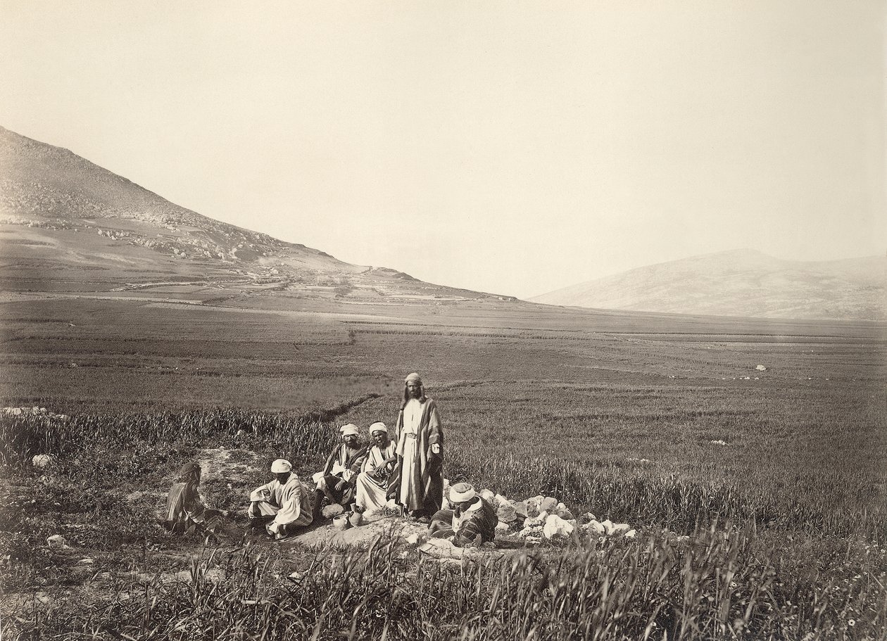 Jakubova studna poblíž Nábulusu, kolem 1866-67 od Frank Mason Good