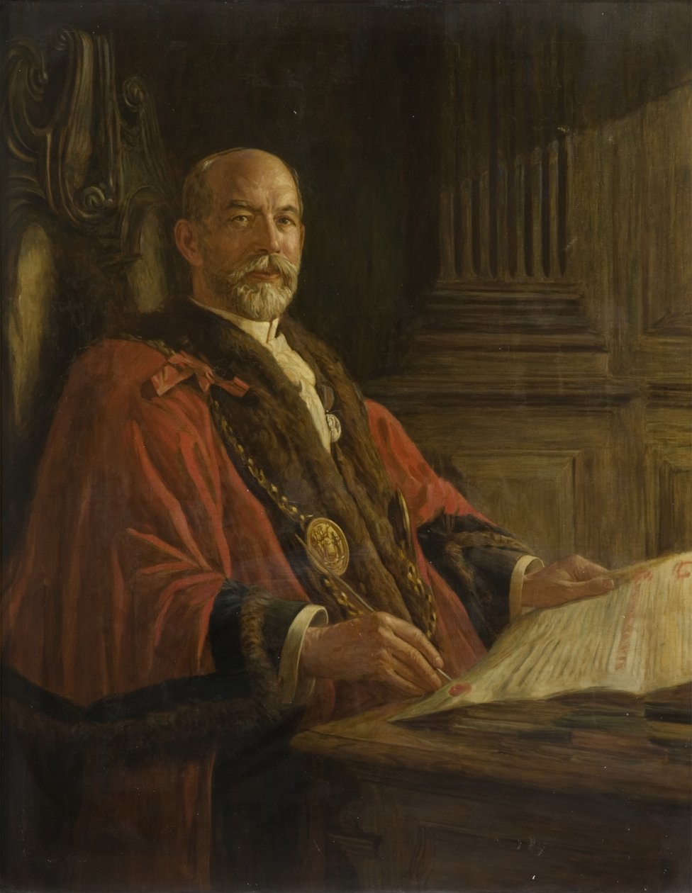 Portrét konšela Roberta Readheada od Frank Stanley Ogilvie