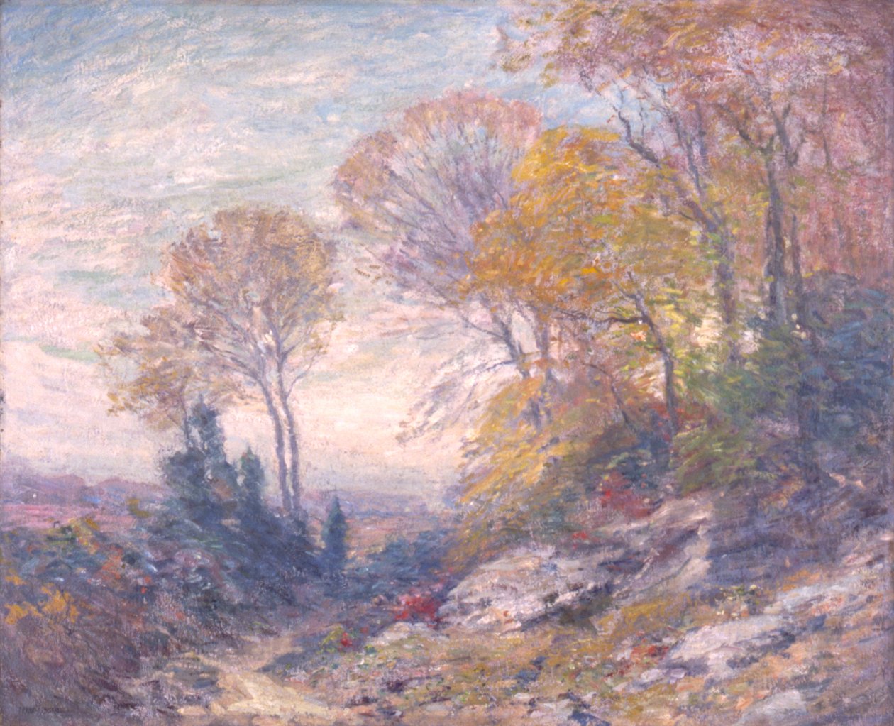 Říjnové ráno, cca. 1910. od Frank A. Bicknell