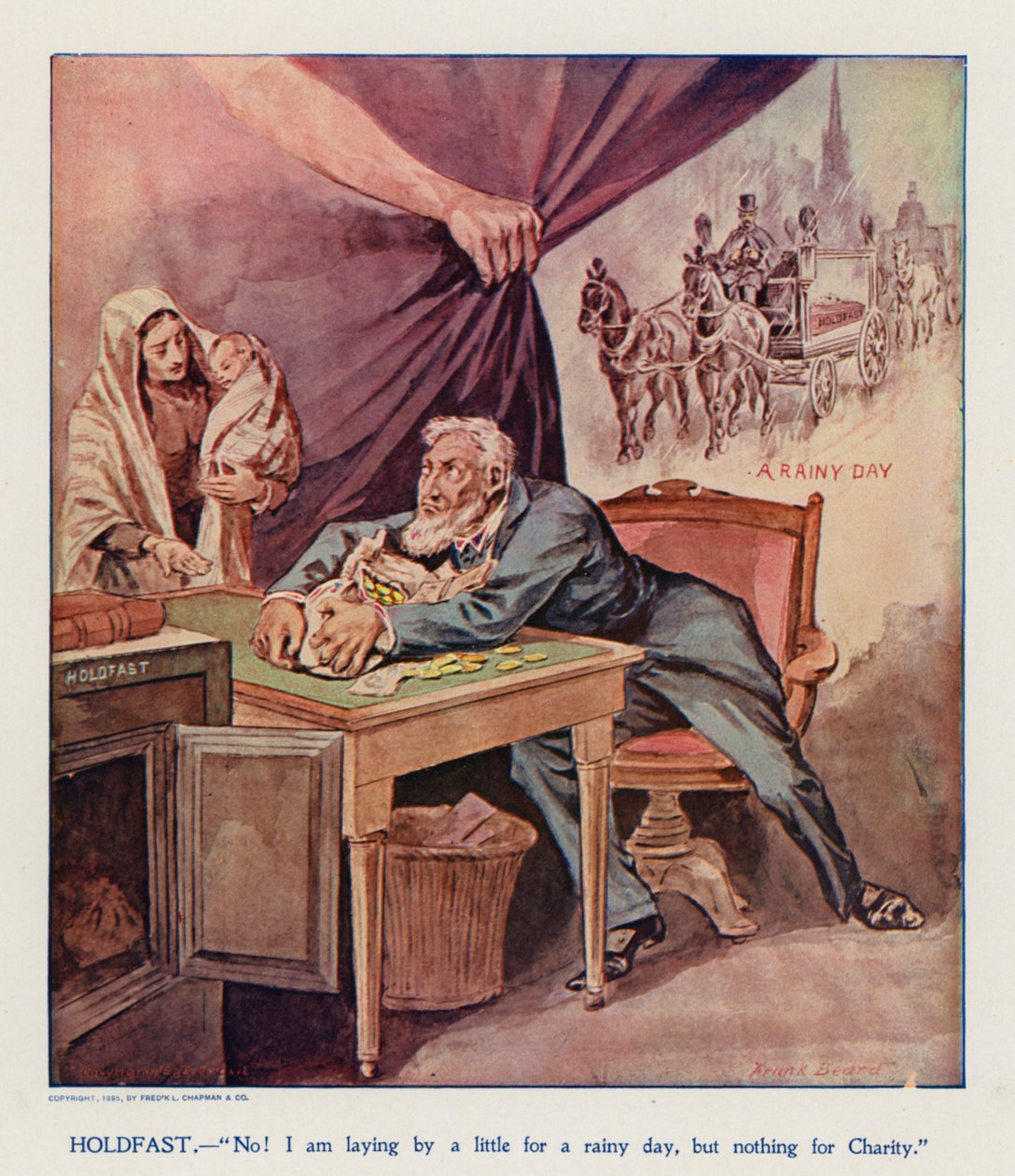 Holdfast (barevná litografie) od Frank Beard