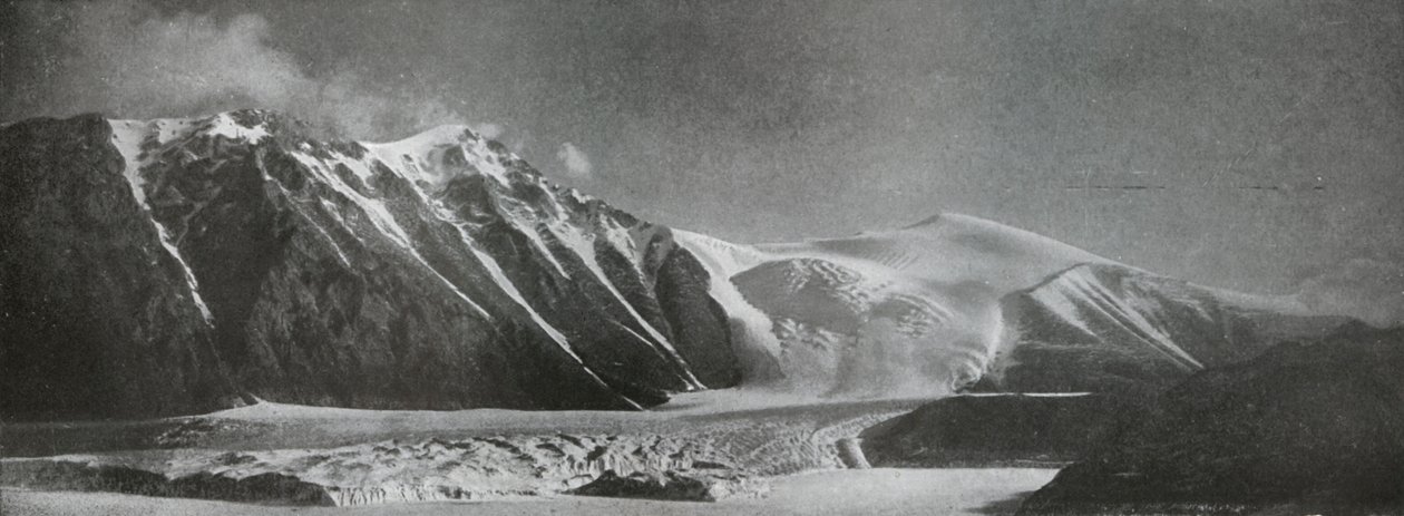 Mount England and the New Glacier, c1911, 1913. od Frank Debenham