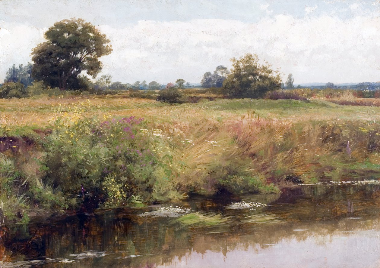 Krajina Surrey (malba) od Frank Dicksee