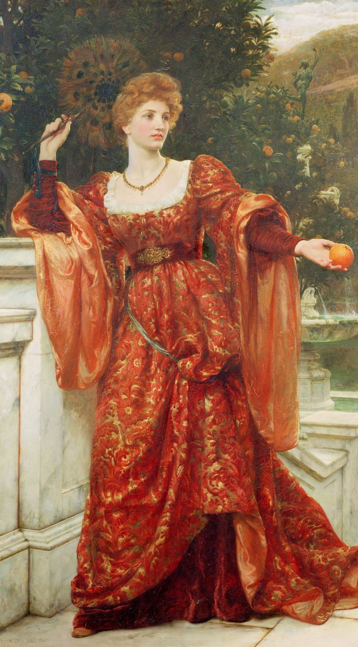 Hesperia, 1887 od Frank Dicksee