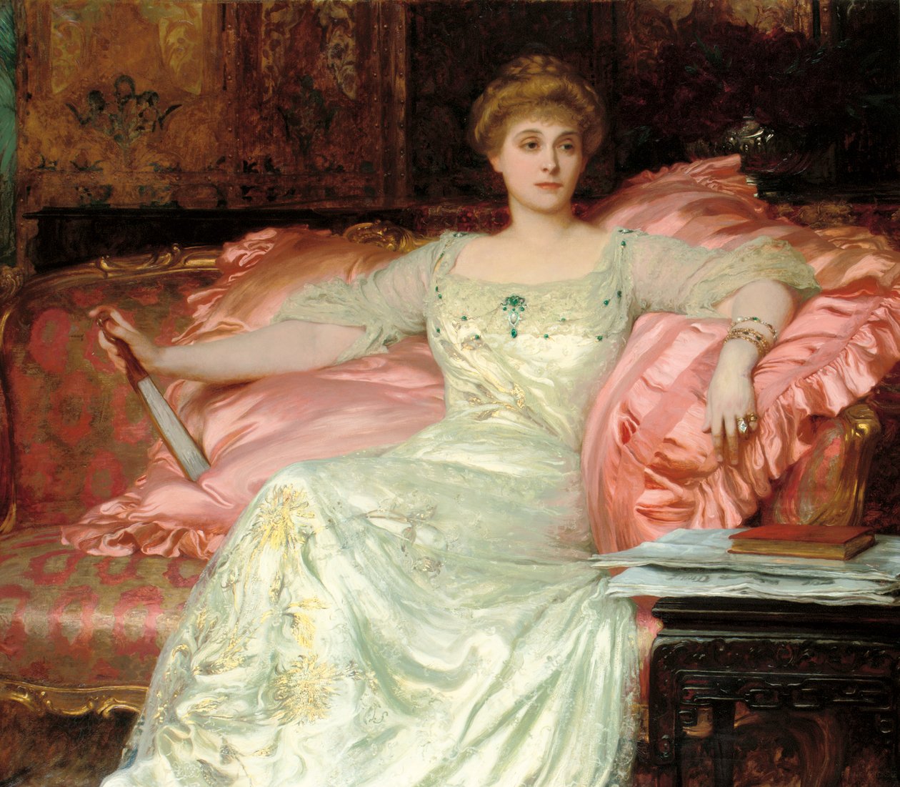 Portrét paní W. K. D"Arcy, 1902 od Frank Dicksee