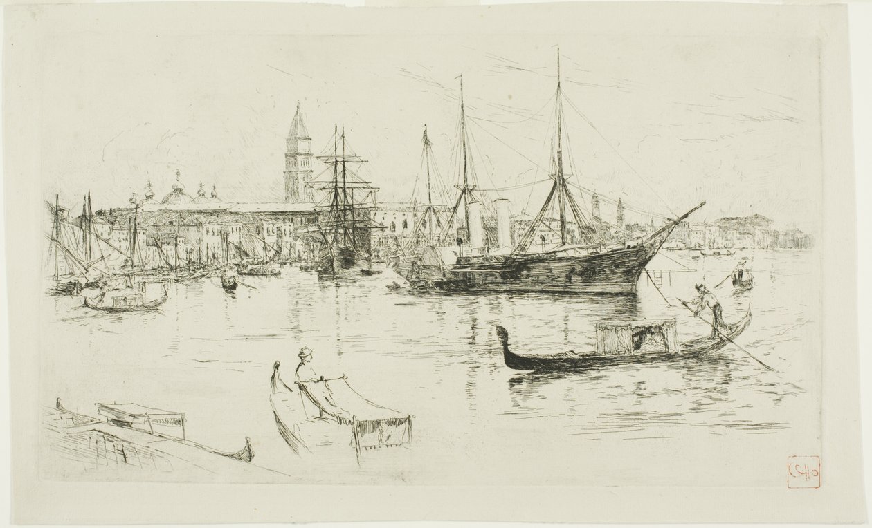 Laguna, Benátky od Frank Duveneck